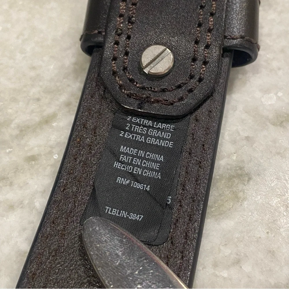 5.11 Tactical Brown Arc Leather CCW Belt 2XL